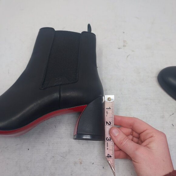 Christian Louboutin Black Leather Turelastic Chelsea Boot - Picture 10 of 10